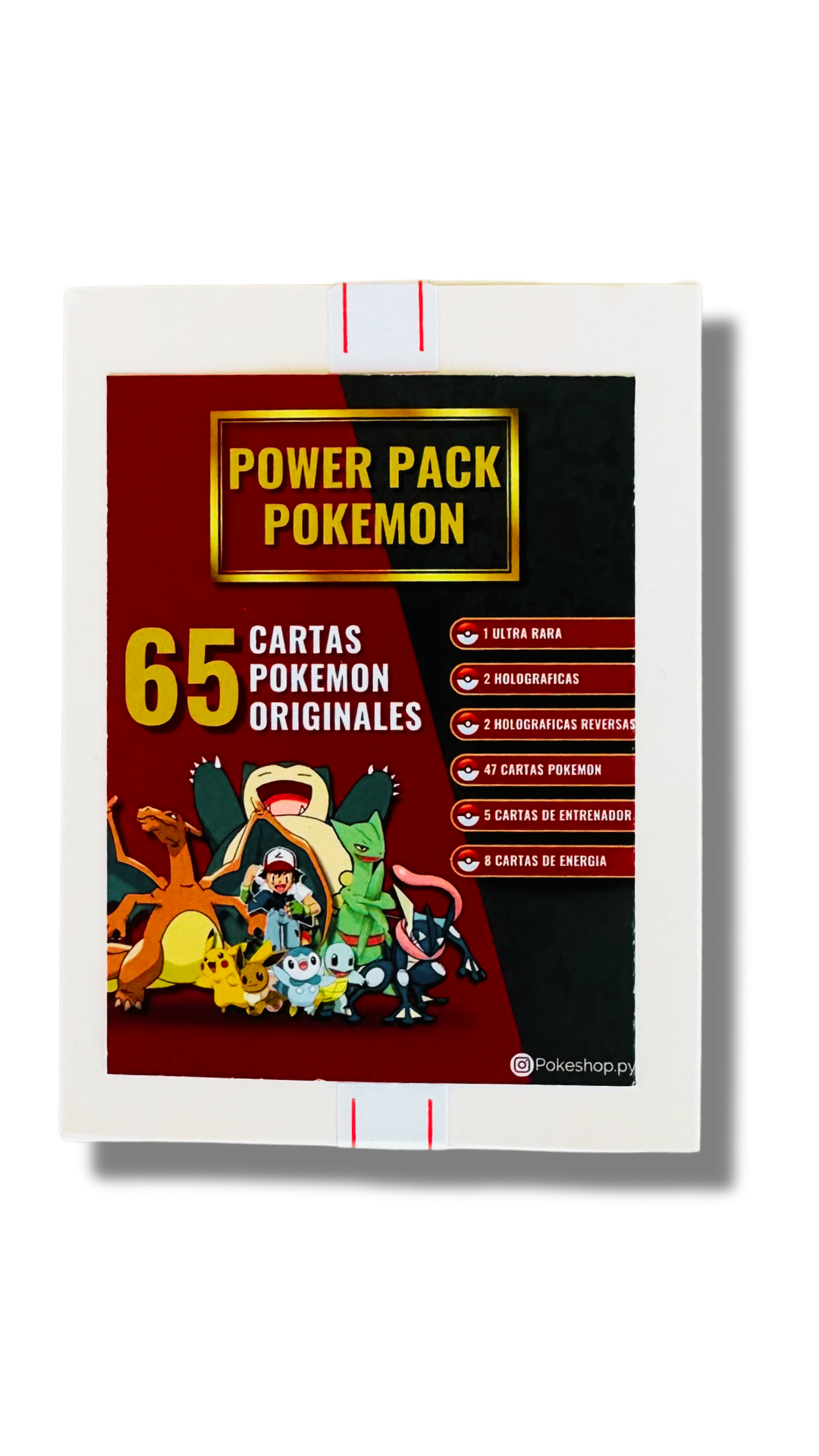 Power Pack Pokemon - 65 Cartas Pokemon Originales