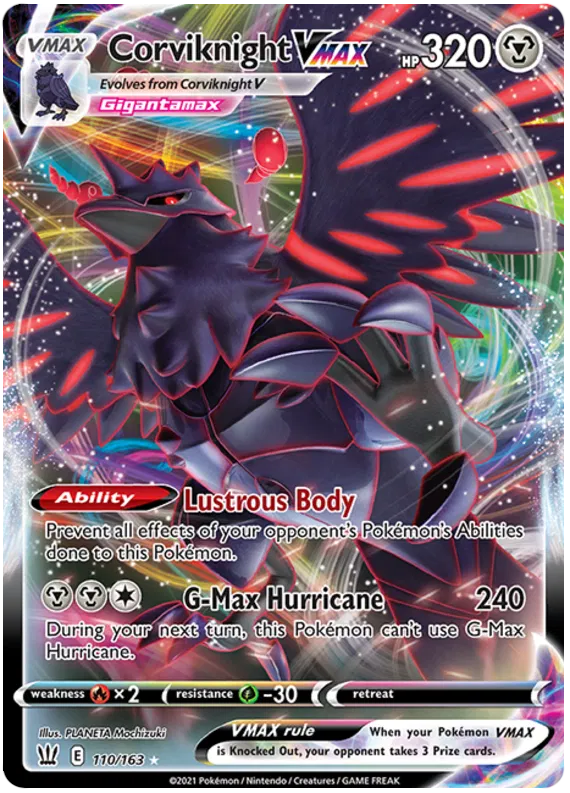 Corviknight VMAX - Battle Styles