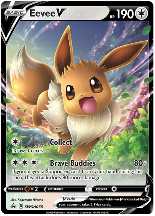 Eevee V - Sword & Shield Promo