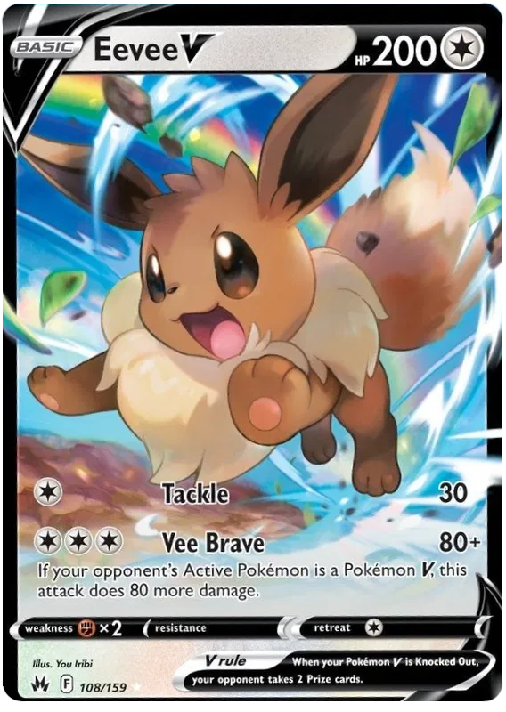 Eevee V - Crown Zenith