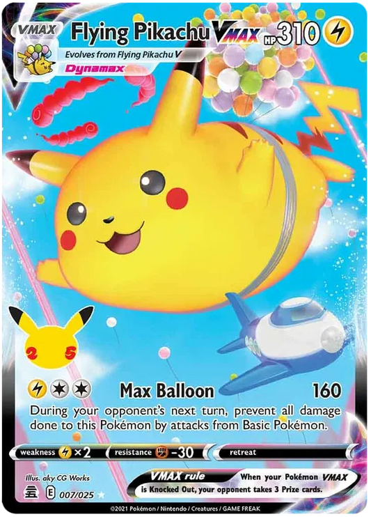 Flying Pikachu VMAX Celebrations