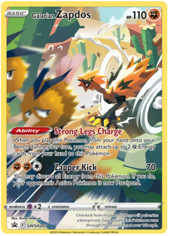 Galarian Zapdos PROMO