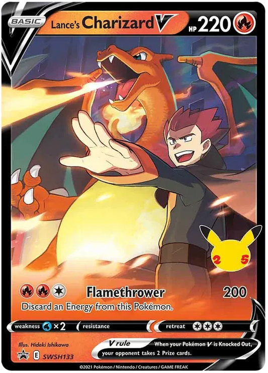 Lance's Charizard V Celebrations