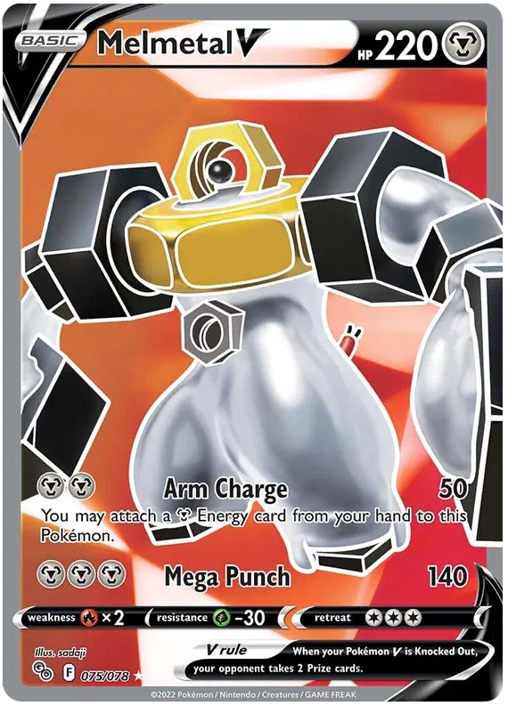 Melmetal V Full Art de Pokemon GO