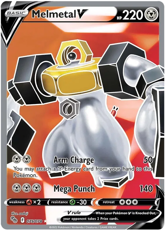 Melmetal V Full Art de Pokemon GO