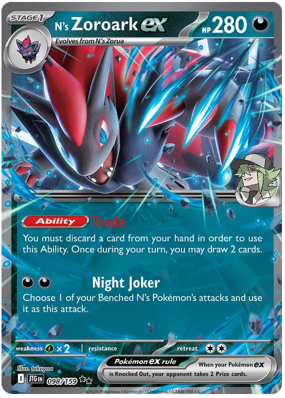 N's Zoroark EX - Journey Together