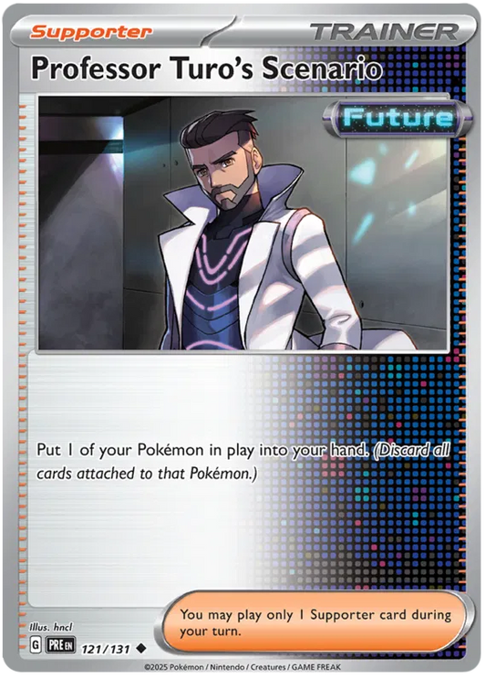 Professor Turo's Scenario Reverse Holo - Prismatic Evolutions
