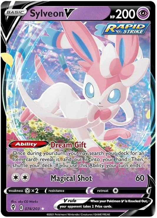 Sylveon V - Evolving Skies
