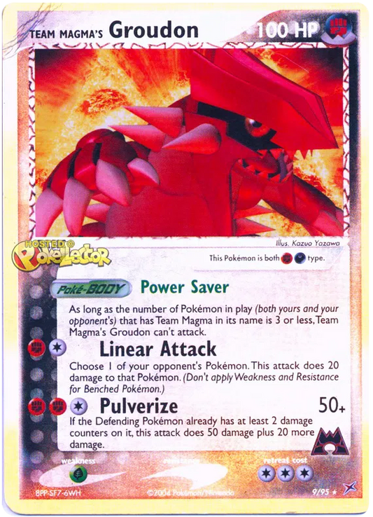 Team Magma's Groudon Celebrations