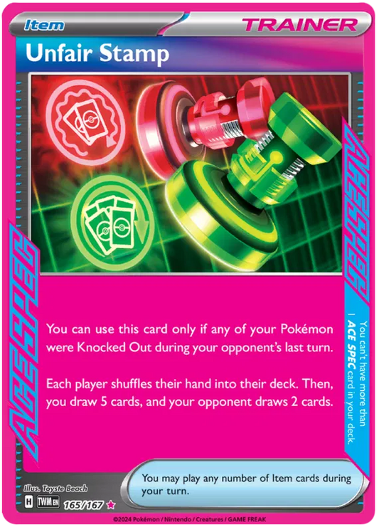 Unfair Stamp Ace Spec - Twilight Masquerade