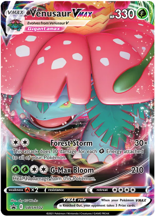 Venusaur VMAX Sword & Shield Promo