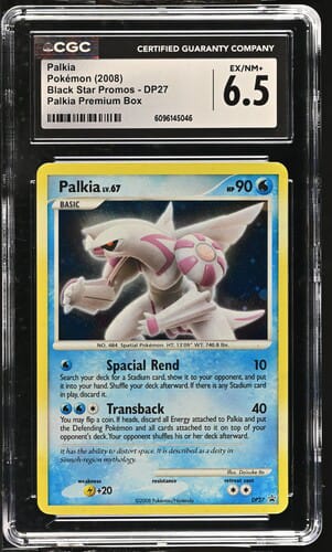 Palkia Cosmos Holografico Diamond & Pearl Promo 2008 - CGC 6.5