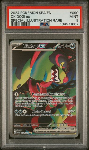 Okidogi EX Special Illustration Shrouded Fable - PSA 9