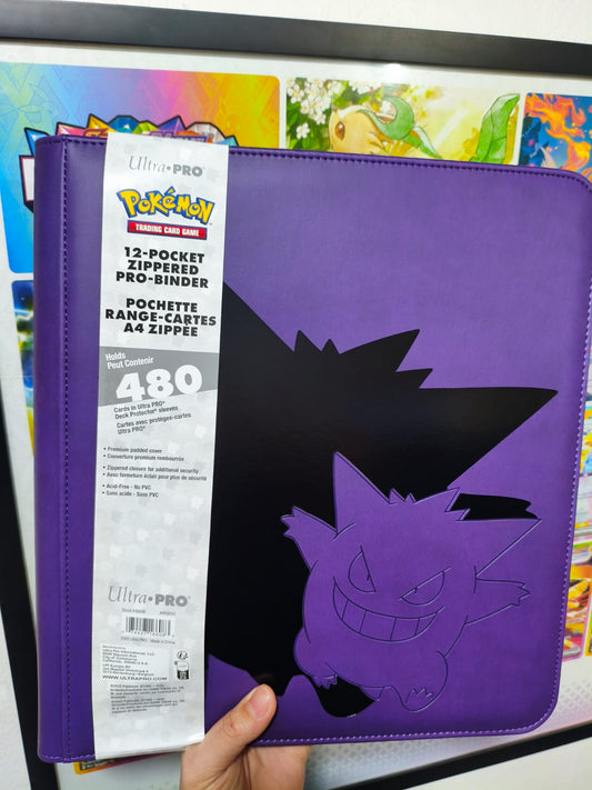 Album con cierre de Gengar Ultra Pro 12 Bolsillos