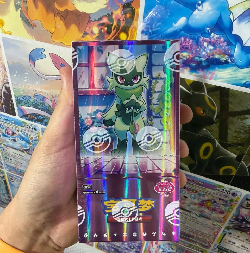 Booster Box Pokemon Gem Pack Volumen 5