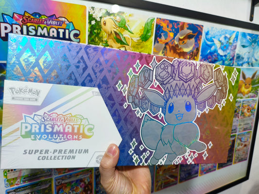 Super Premium Collection Box Prismatic Evolutions Ingles