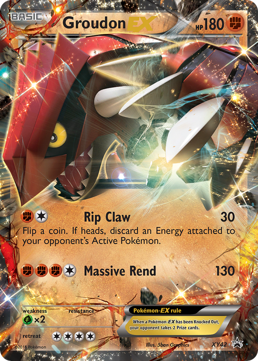 Groudon EX PROMO