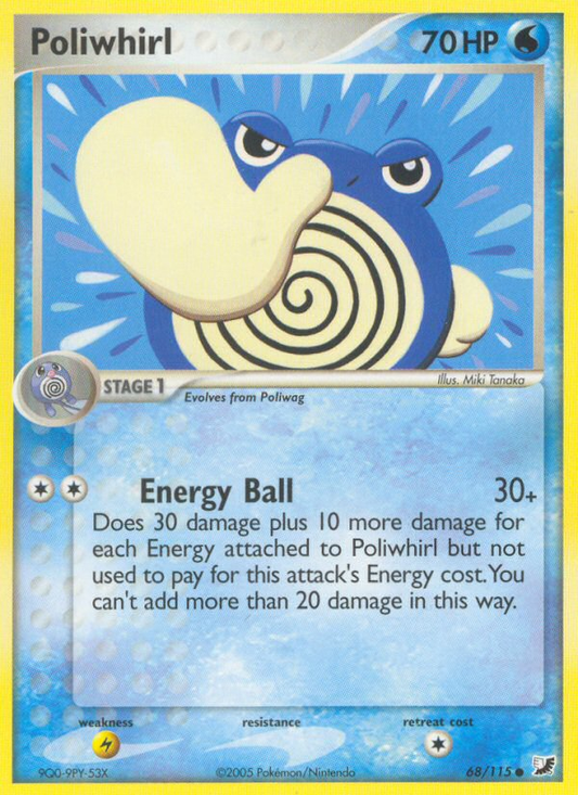 Poliwhirl Ex Unseen Forces