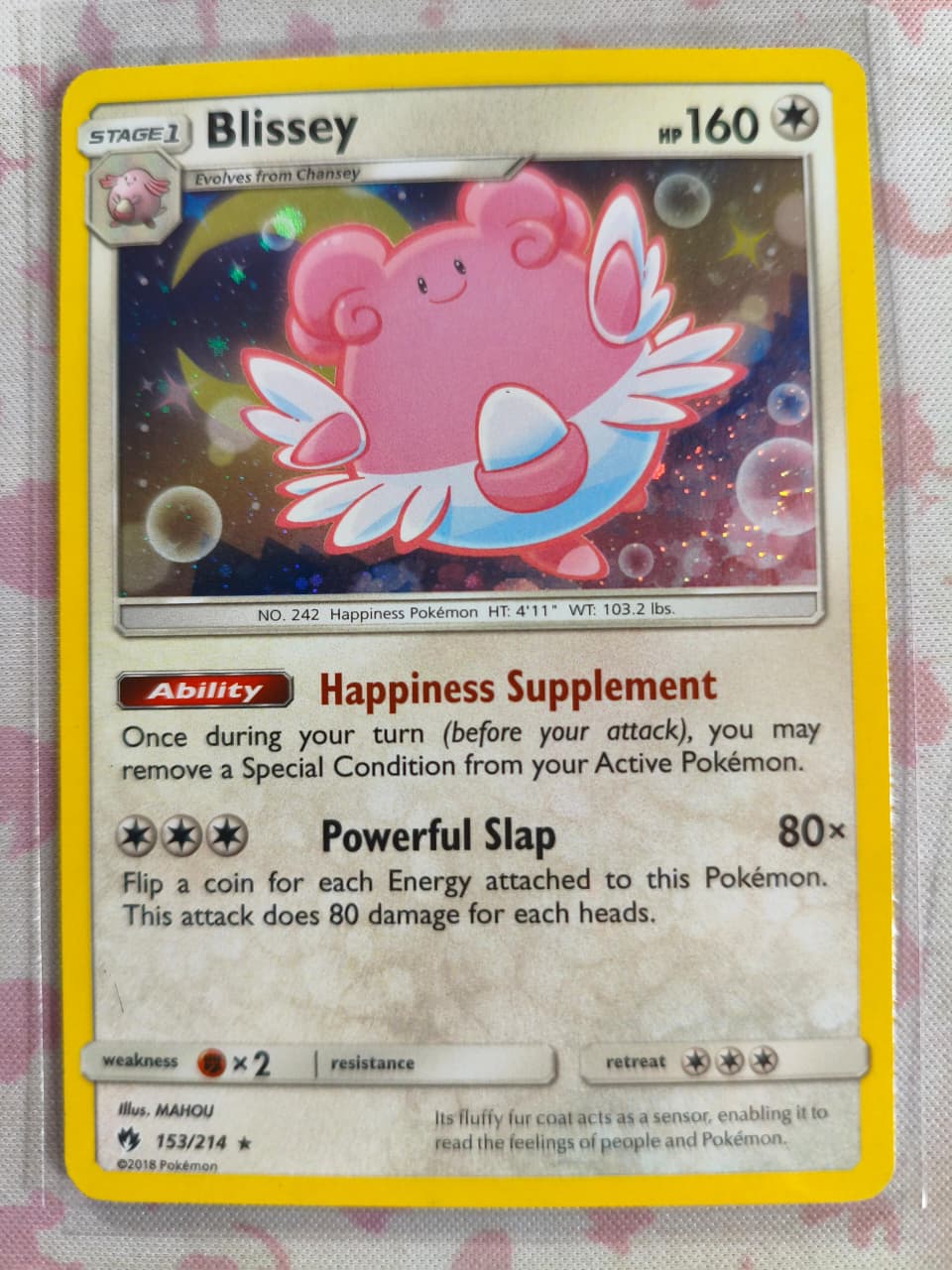 Blissey - (Cosmos Holo) Holo Promo Miscellaneous Cards & Products 153/214 NM