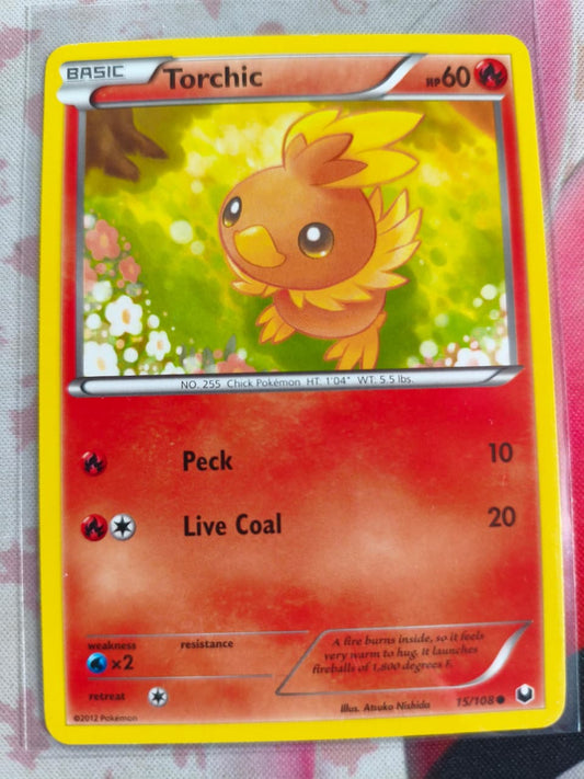 Torchic (15) Common Dark Explorers 15/108 NM