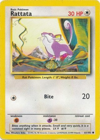 Rattata Base Set