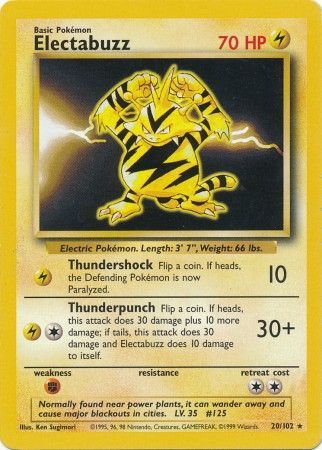 Electabuzz Base Set