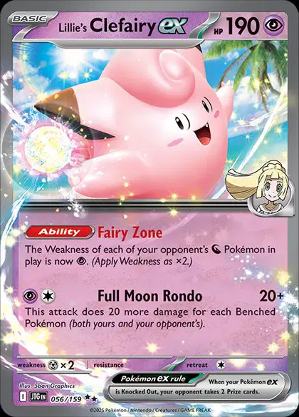 Lillie's Clefairy EX - Journey Together