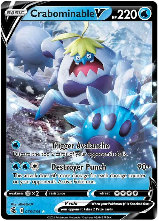 Crabominable V - Fusion Strike