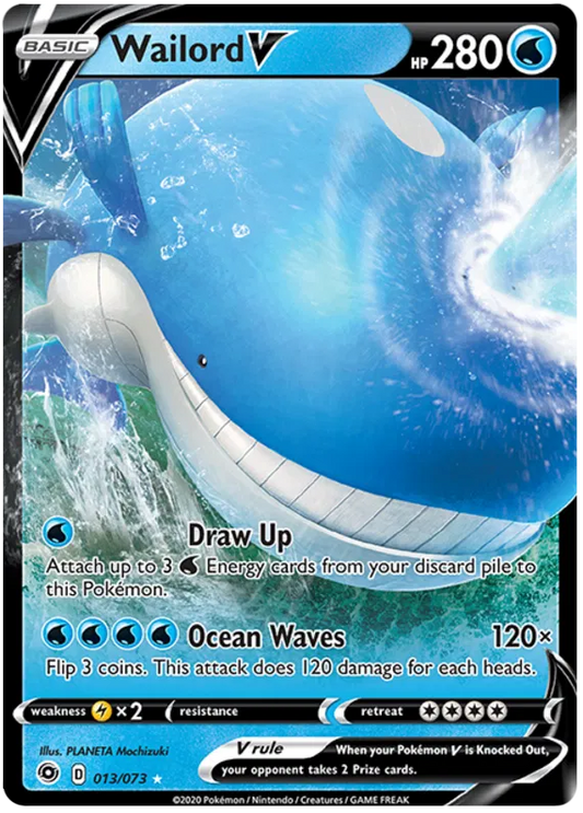 Wailord V - Champions Path