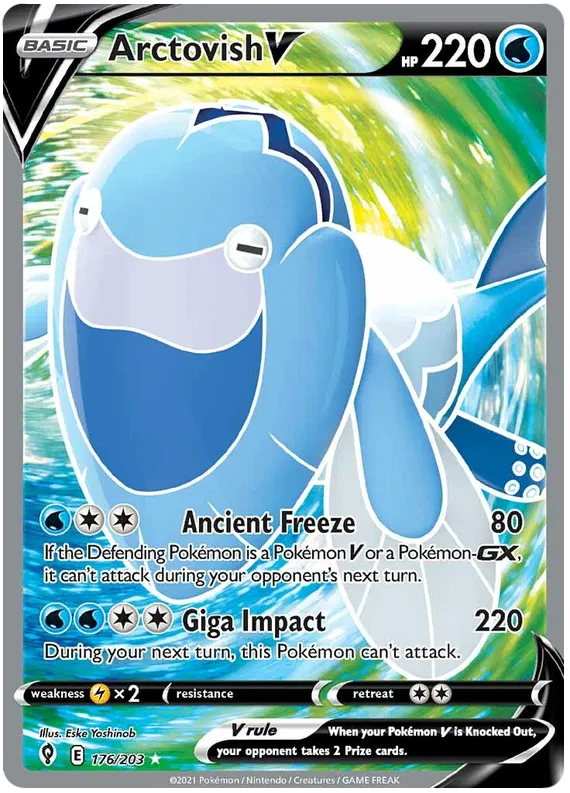 Arctovish V Full Art - Evolving Skies