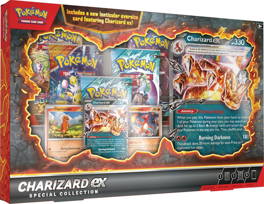 Charizard EX Special Collection Box Ingles