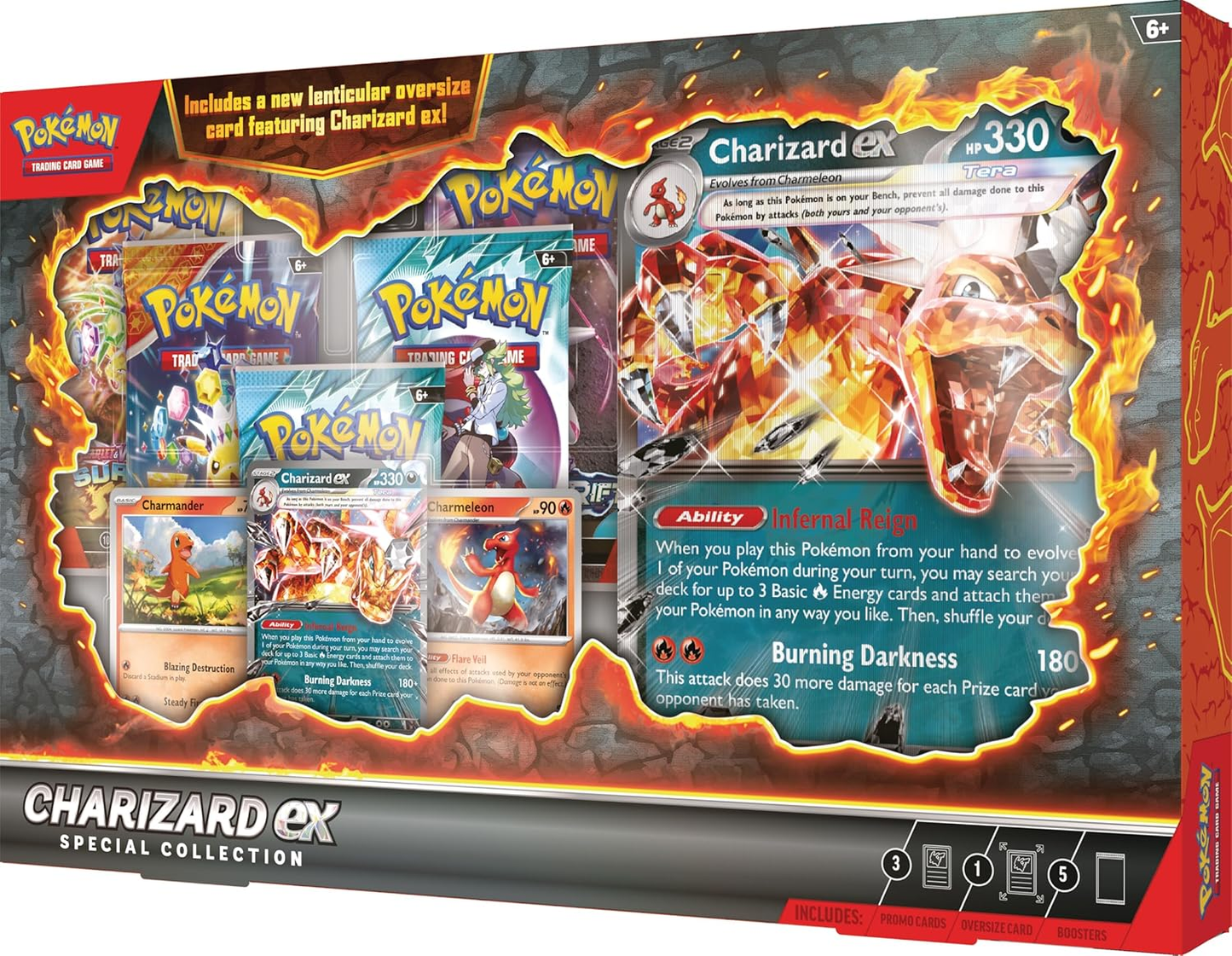 Charizard EX Special Collection Box Ingles