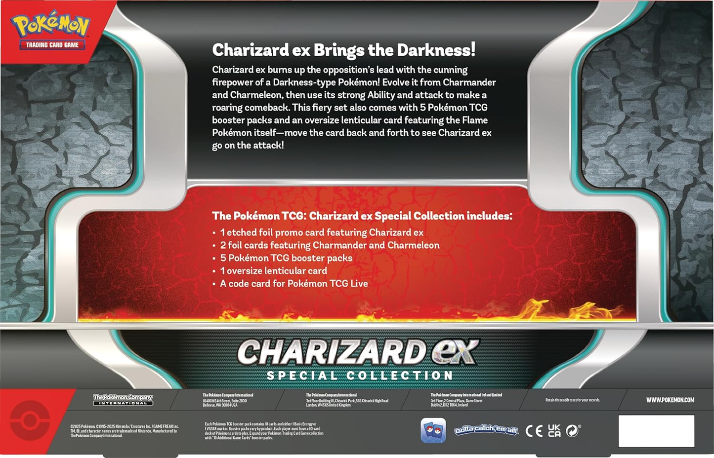 Charizard EX Special Collection Box Ingles