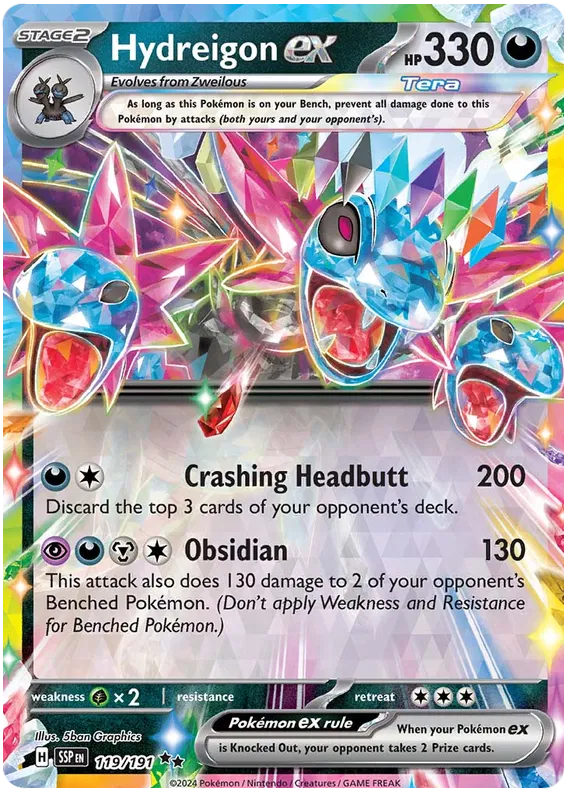 Hydreigon EX - Surging Sparks