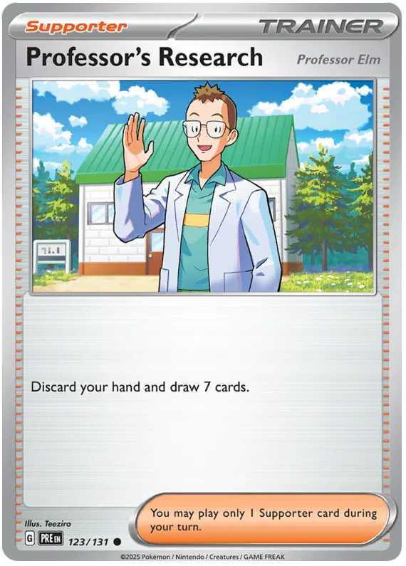 Professor's Research (Elm) Reverse Holografico - Prismatic Evolutions