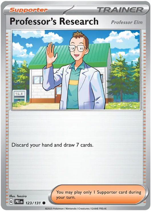 Professor's Research (Elm) Reverse Holografico - Prismatic Evolutions