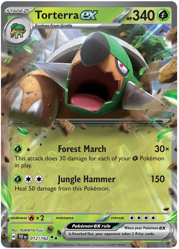Torterra EX - Temporal Forces