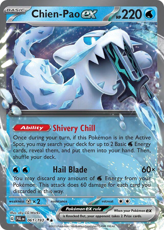 Chien-Pao EX - Paldea Evolved
