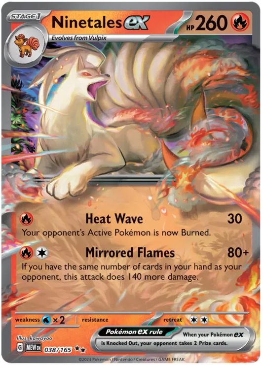 Ninetales EX - Pokemon 151