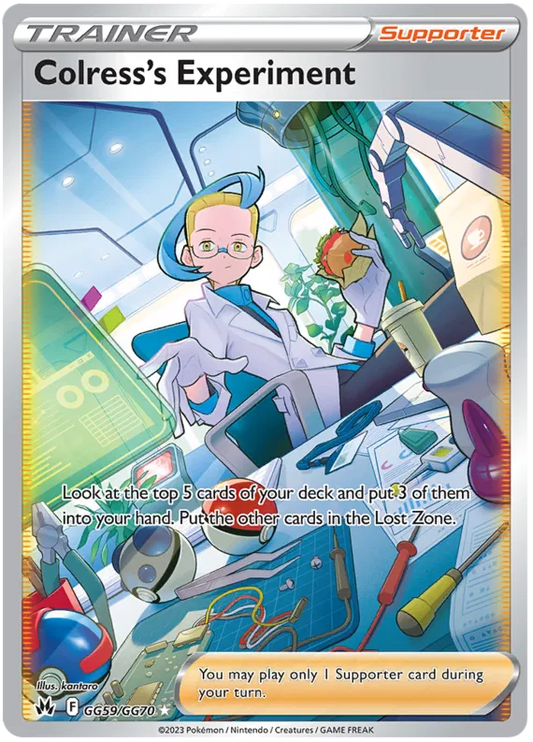 Colress's Experiment Galarian Gallery - Crown Zenith