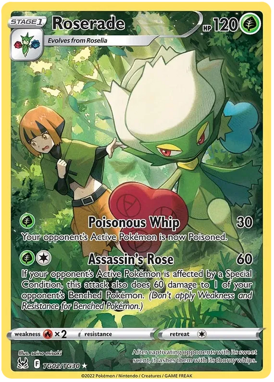 Roserade Trainer Gallery - Lost Origin