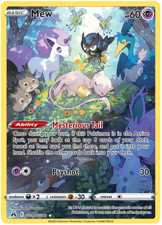 Mew Galarian Gallery - Crown Zenith