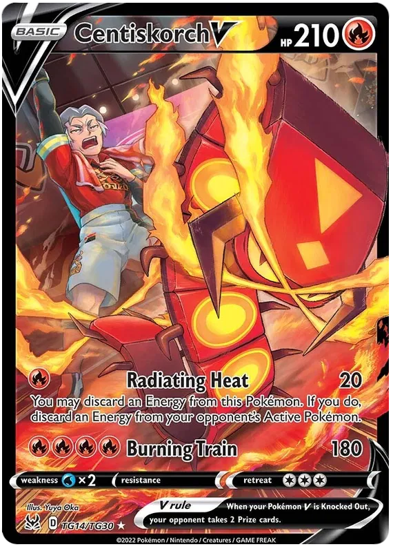 Centiskorch V Trainer Gallery - Lost Origin