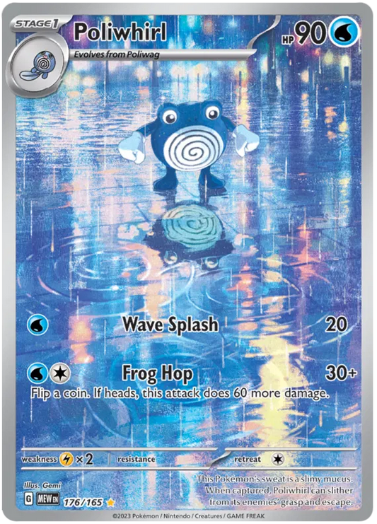 Poliwhirl Illustration - Pokemon 151