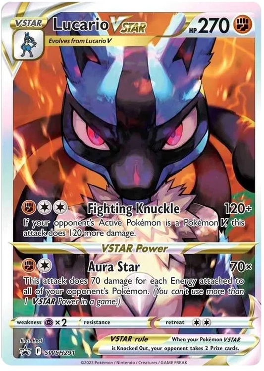 Lucario VSTAR (LP) - Sword & Shield Promo