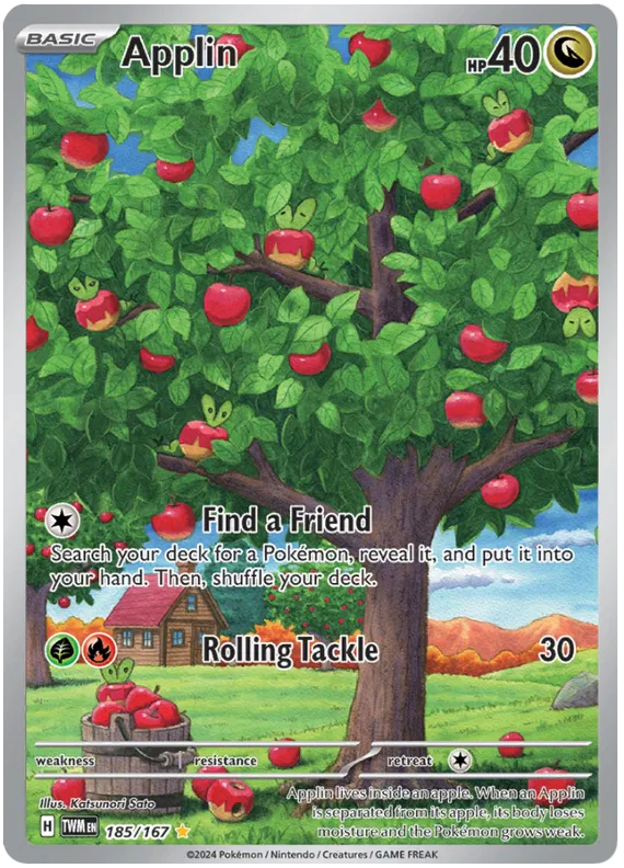 Applin Illustration - Twilight Masquerade