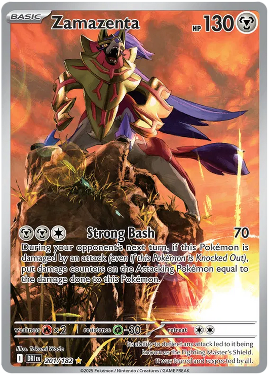 Zamazenta Illustration - Destined Rivals