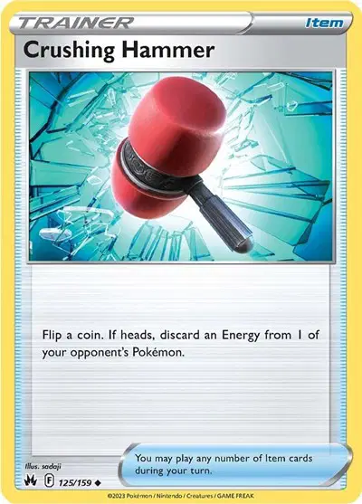 Crushing Hammer Reverse Holografico - Crown Zenith