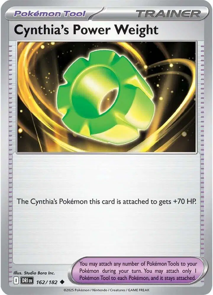 Cynthia's Power Weight - Destined Rivals