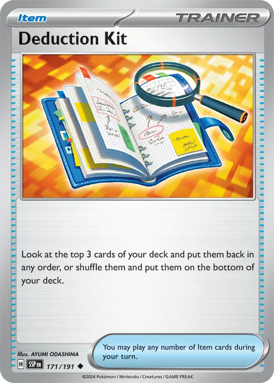 Deduction Kit Reverse Holografico - Surging Sparks